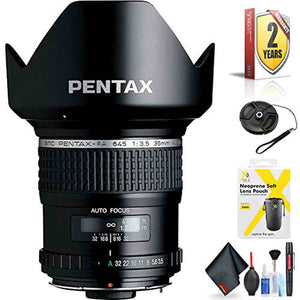 Pentax smc FA 645 35mmf/3.5 AL IF Lens for Pentax 645 Mount Mount + Accessories International Model with 2 Year Warrant