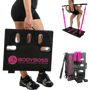 BodyBoss Home Gym 2.0 - Full Portable Gym Home + Extra Bands Workout Package, Pink