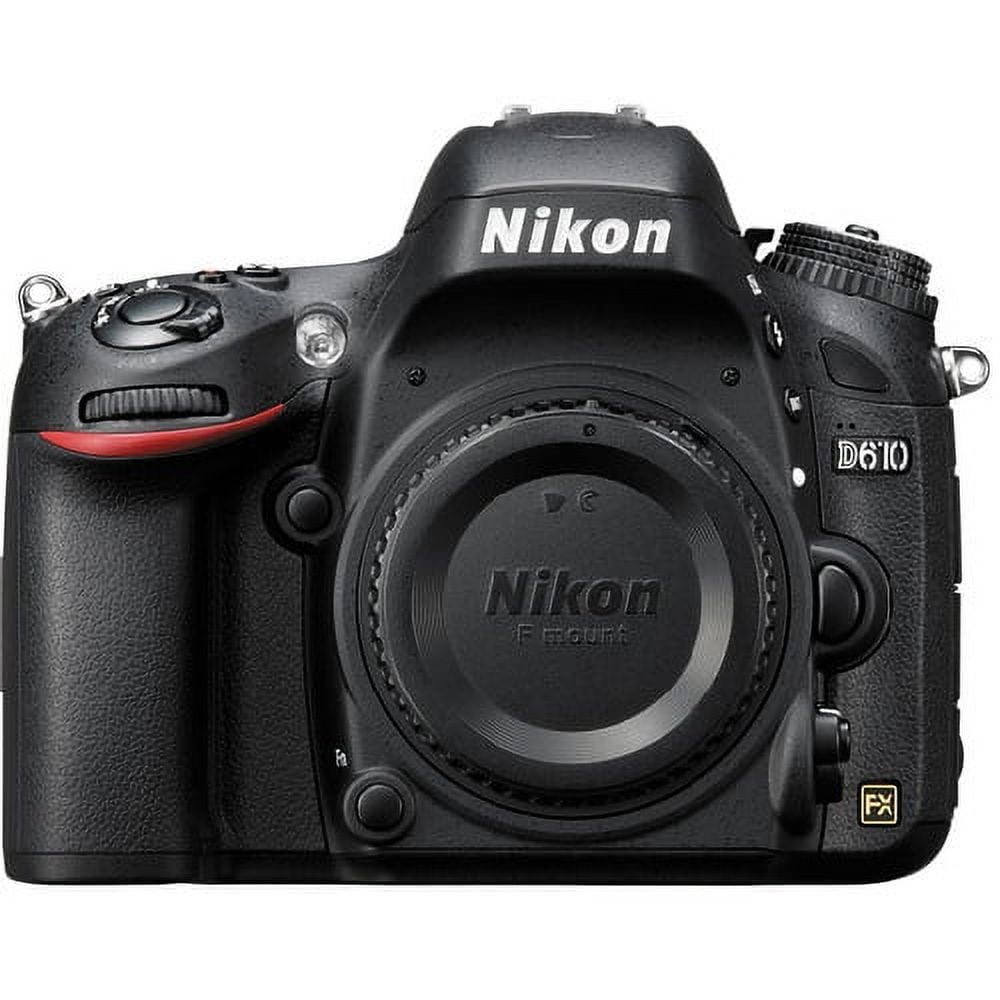 Nikon D610 24.3 MP CMOS FX-Format Digital SLR Camera Body Only