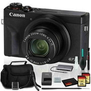 Canon PowerShot G7 X Mark III Digital Camera Intl Model with Two 128GB SD Bundle