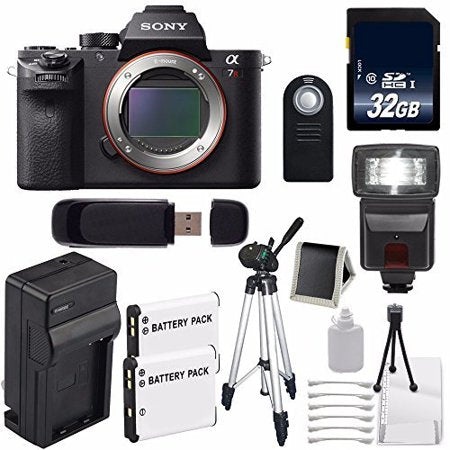 Sony Alpha a7R II Mirrorless Digital Camera (International Model) + 32GB Memory Card