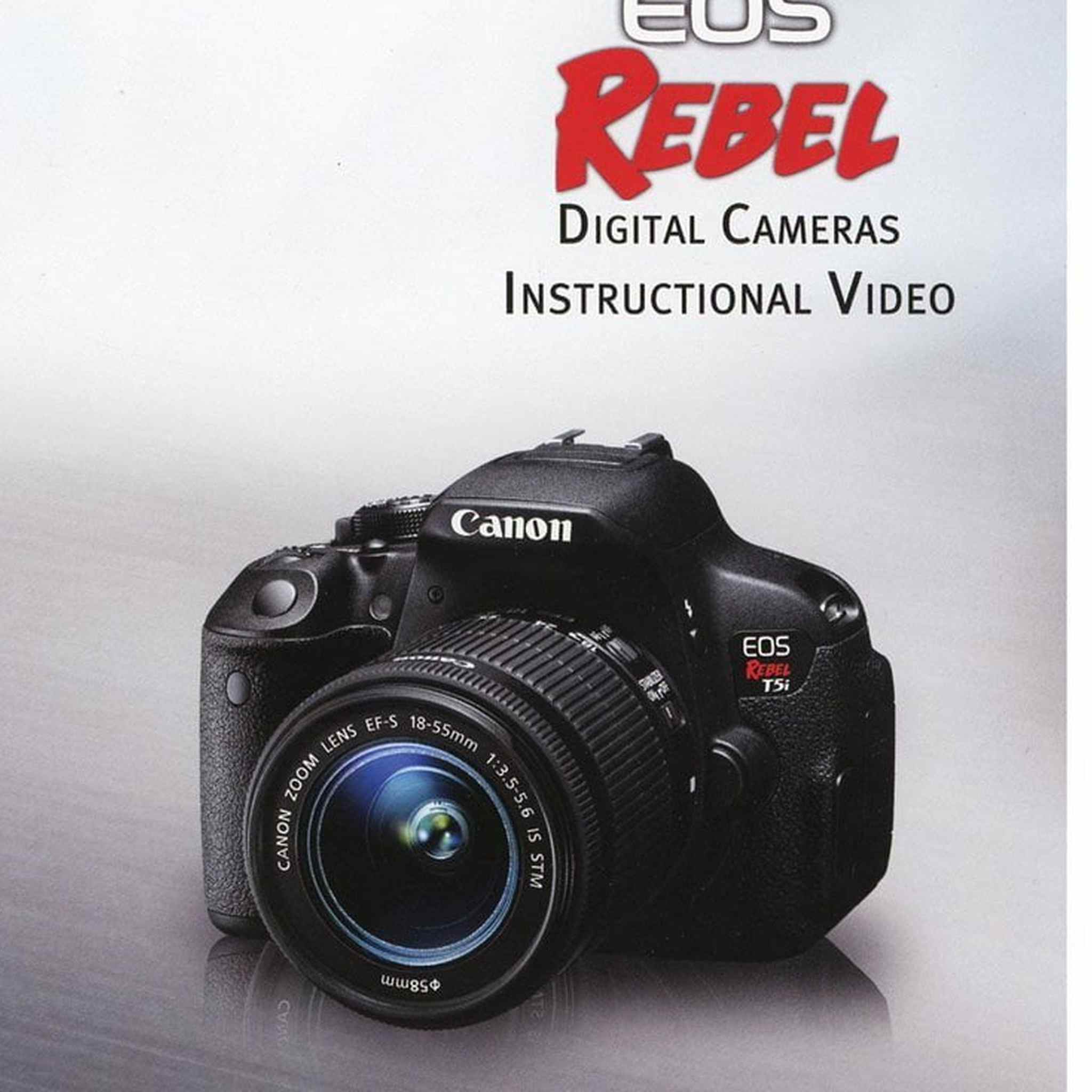 Canon EOS Rebel Tutorial Guide Video for Canon EOS Rebel Digital Cameras