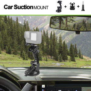 ACTIONXGEAR 120 in 1 Action Camera Accessory Kit For GoPro Bundle