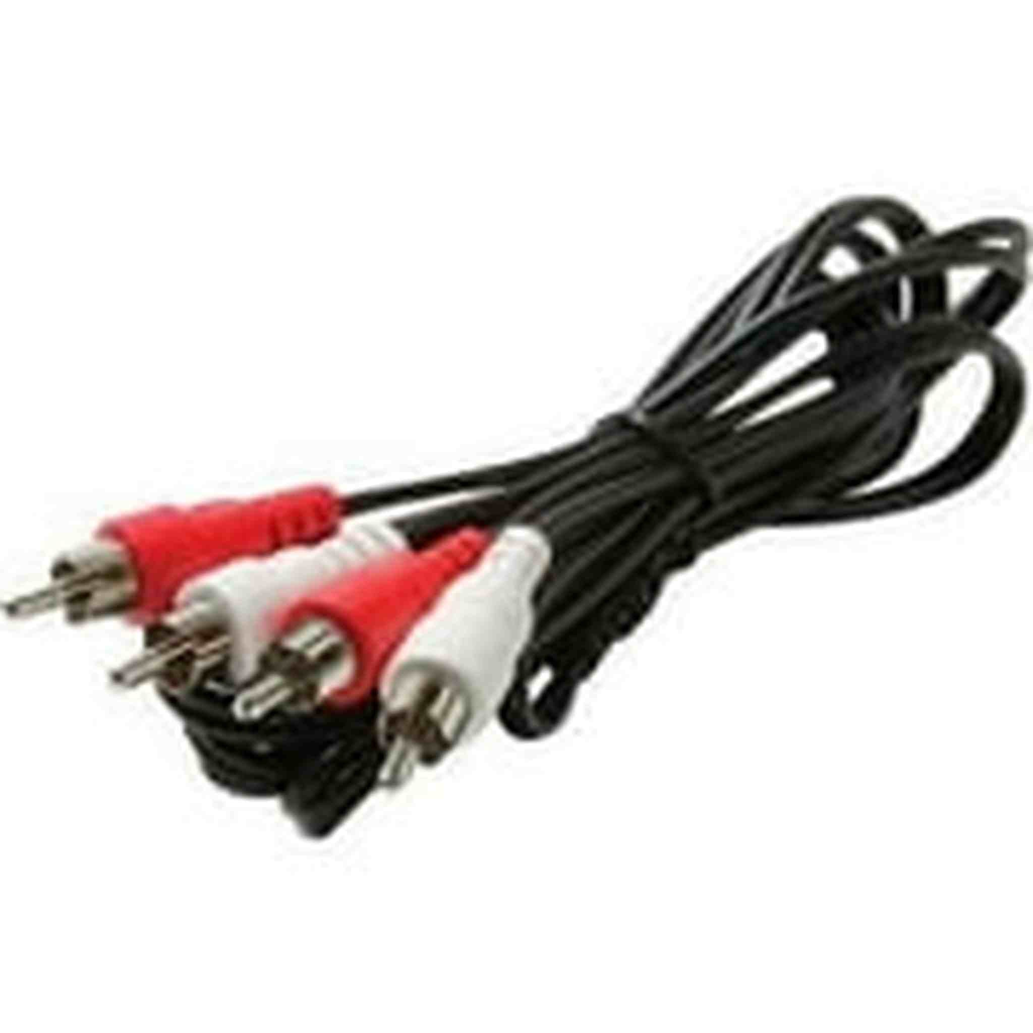 Steren 255-125 6-Feet 2-RCA Stereo Audio Patch Cord STEREN