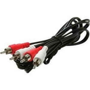 Steren 255-125 6-Feet 2-RCA Stereo Audio Patch Cord STEREN