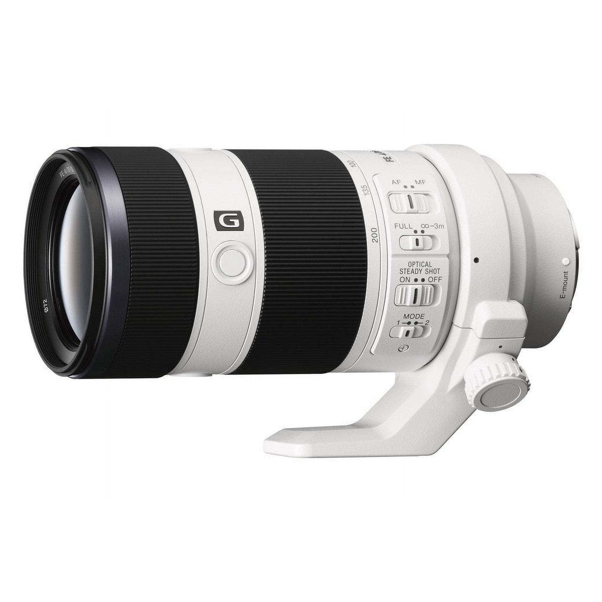 Sony SEL70200G FE 70-200mm F4 G OSS E-Mount Full Frame Interchangeable Lens - International Version No Warranty Sony