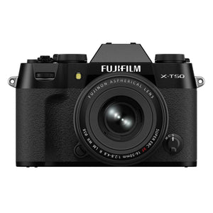 Fujifilm X-T50 Mirrorless Digital Camera XF16-50mmF2.8-4.8 R LM WR Lens Kit - Black