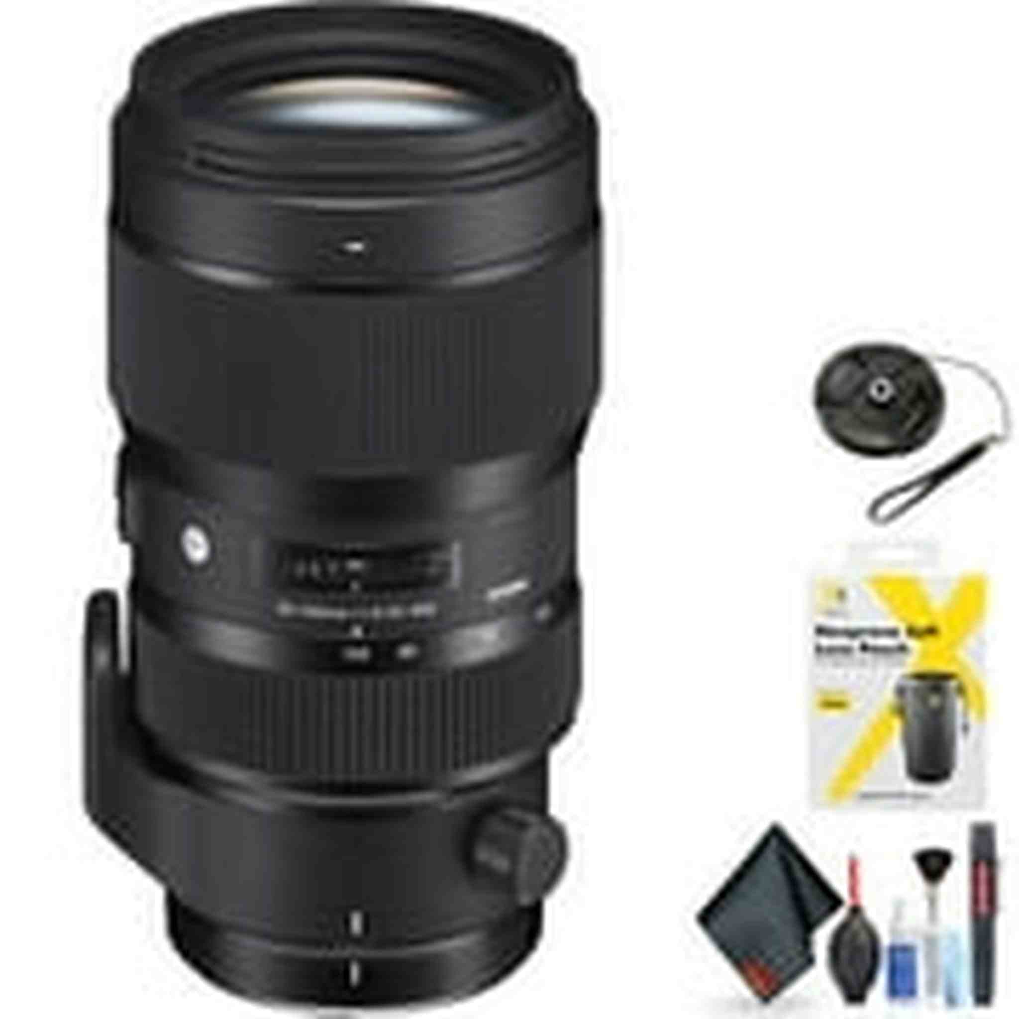 Sigma 50-100mm f/1.8 DC HSM Art Lens for Nikon F for Nikon F Mount + Accessories International Model with 2 Year Warran