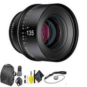 Rokinon Xeen 135mm T2.2 for Micro 4/3 + Deluxe Lens Cleaning Kit Bundle