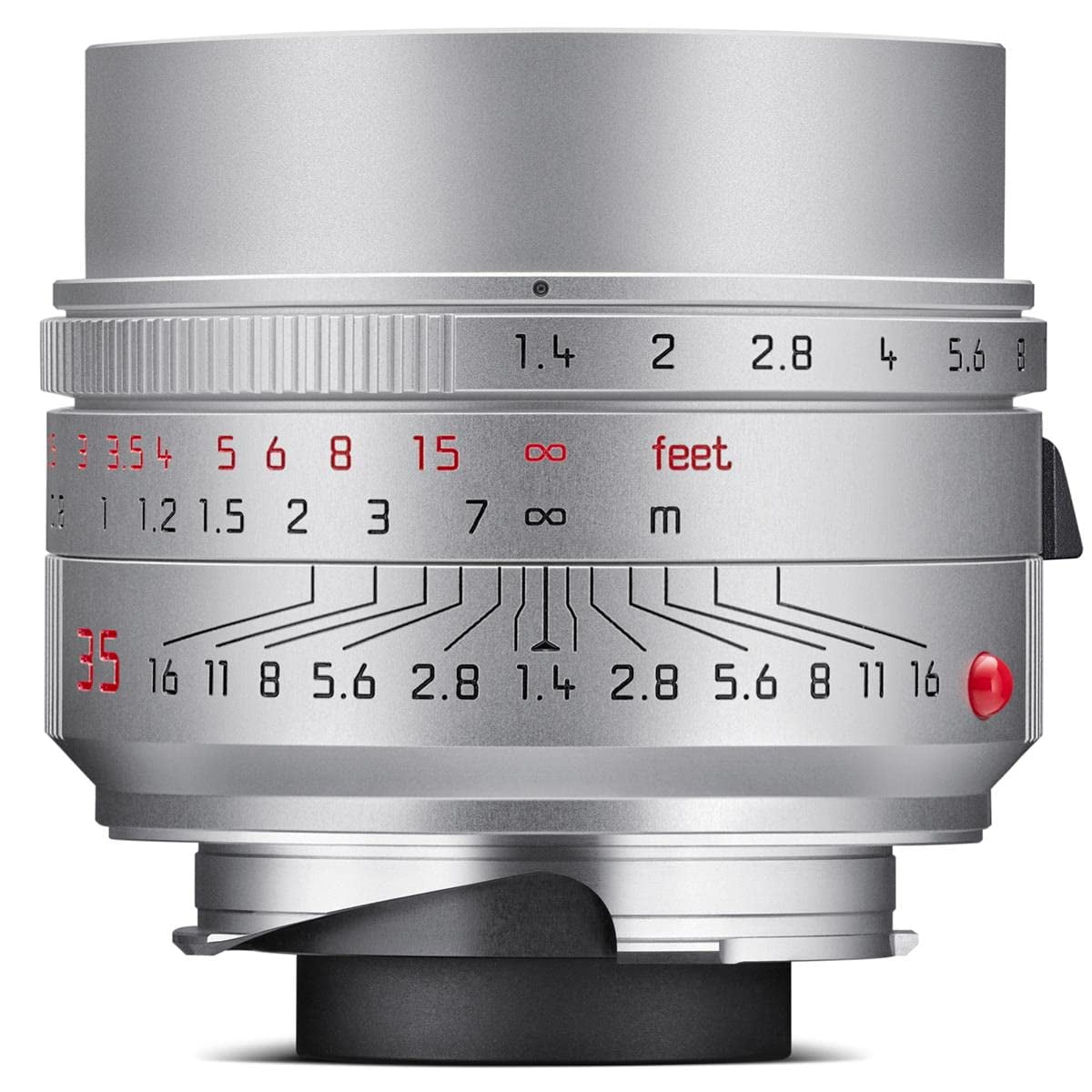 Leica 35mm f/1.4 Summilux-M ASPH Lens, Silver