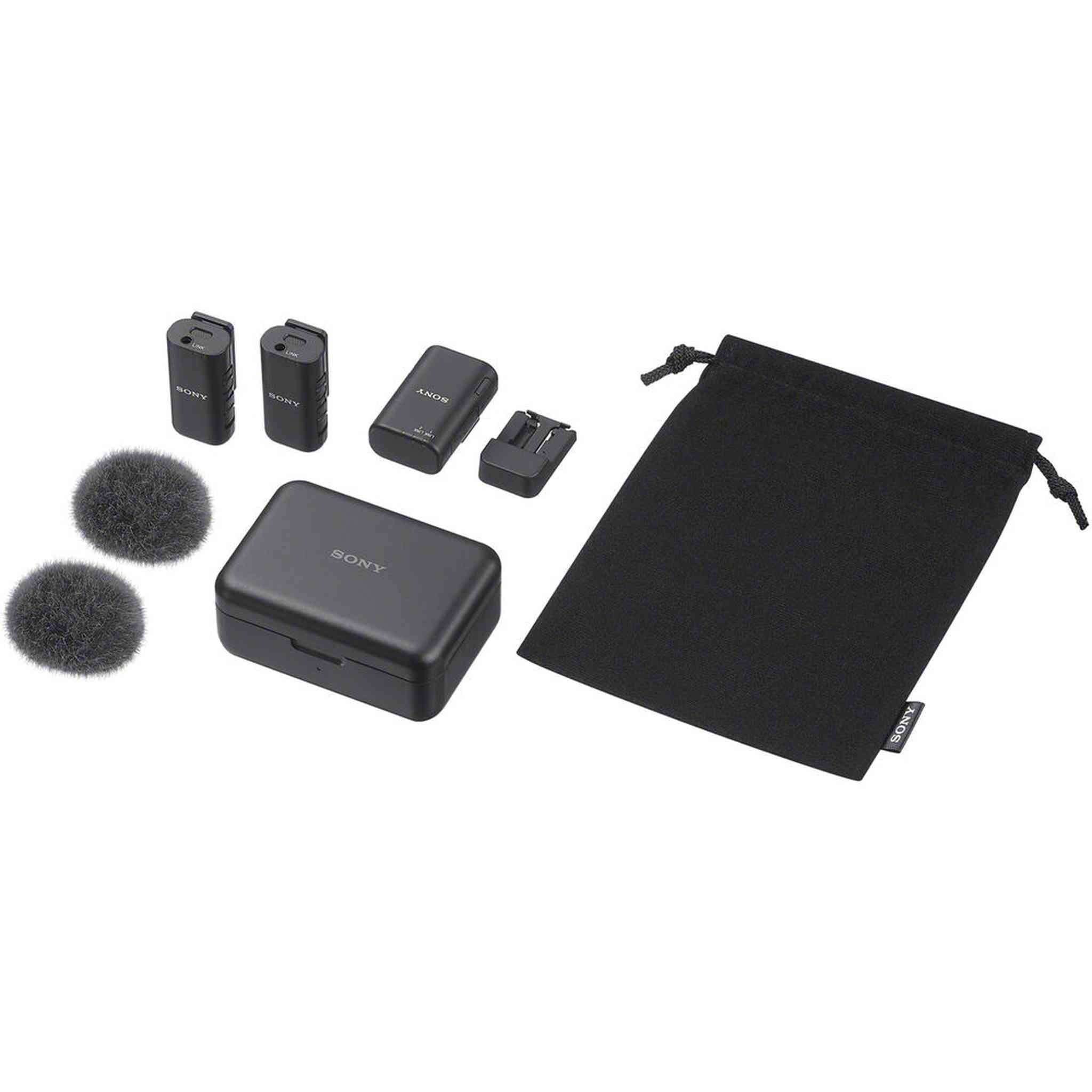 Sony ECM-W3 2-Person Wireless Mic System | Noise Reduction, Clear Audio + More Sony