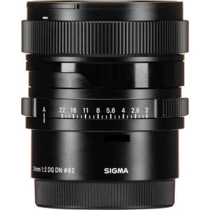 Sigma 24mm f/2 DG DN Contemporary Lens for Sony E Bundle