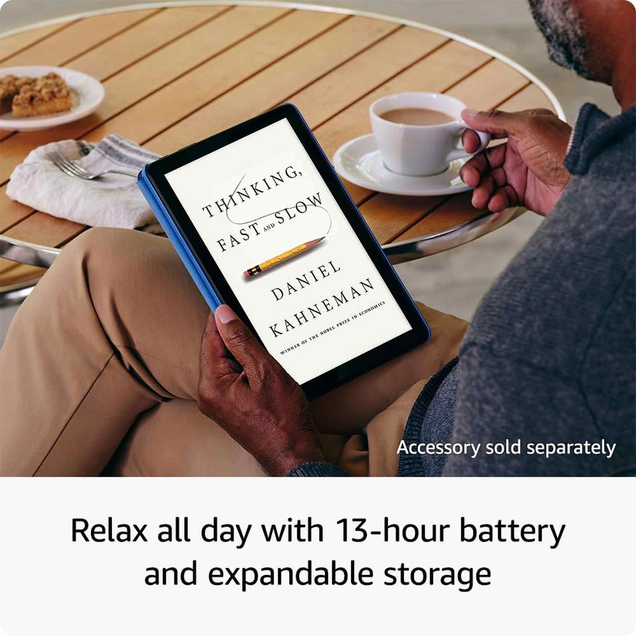 Fire HD 10 - 10.1 inch Tablet 2023 Release - 32GB - Lilac + Tablet Essentials Starter Kit 5 Piece 10 inch sleeve earbuds stylus cleaning cloth stand -Black + More