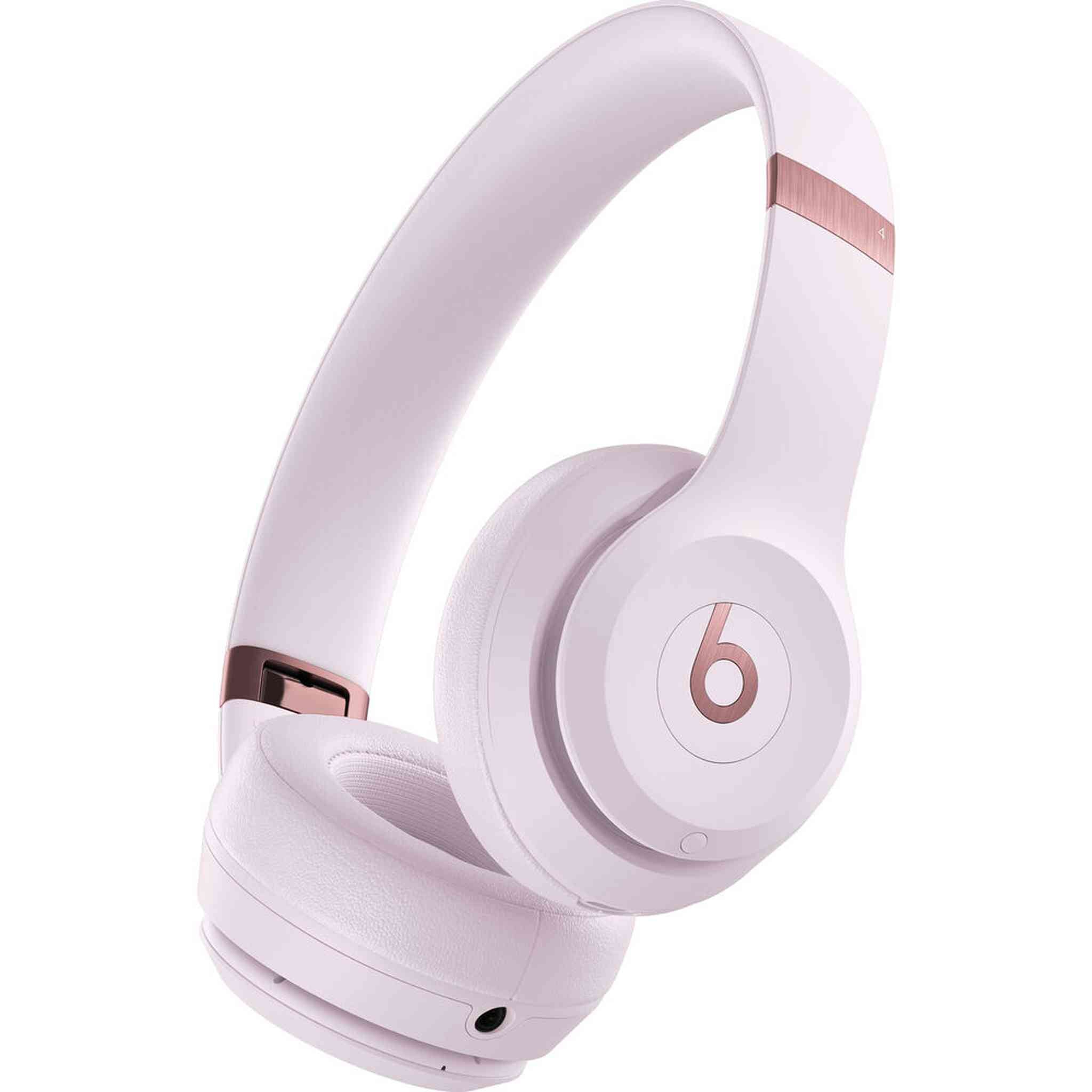 Beats by Dr. Dre Beats Solo 4 Wireless On-Ear Headphones Cloud Pink Bundle
