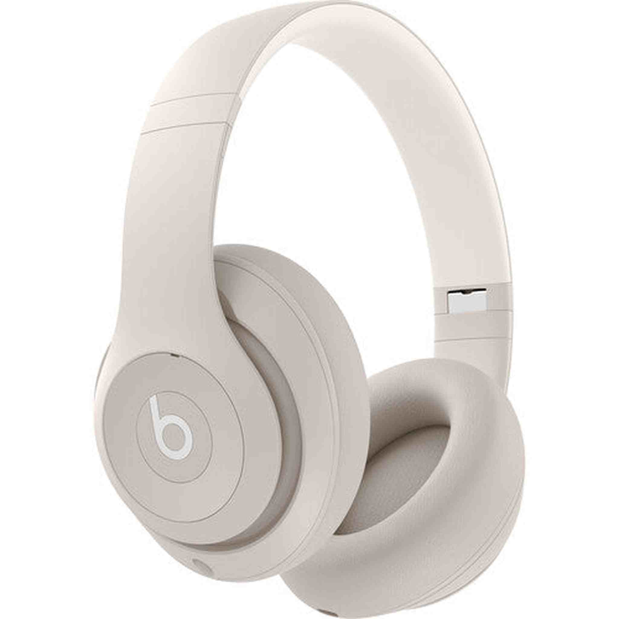 Beats by Dr. Dre Studio Pro Wireless Over-Ear Headphones Sandstone Bundle With Accessories