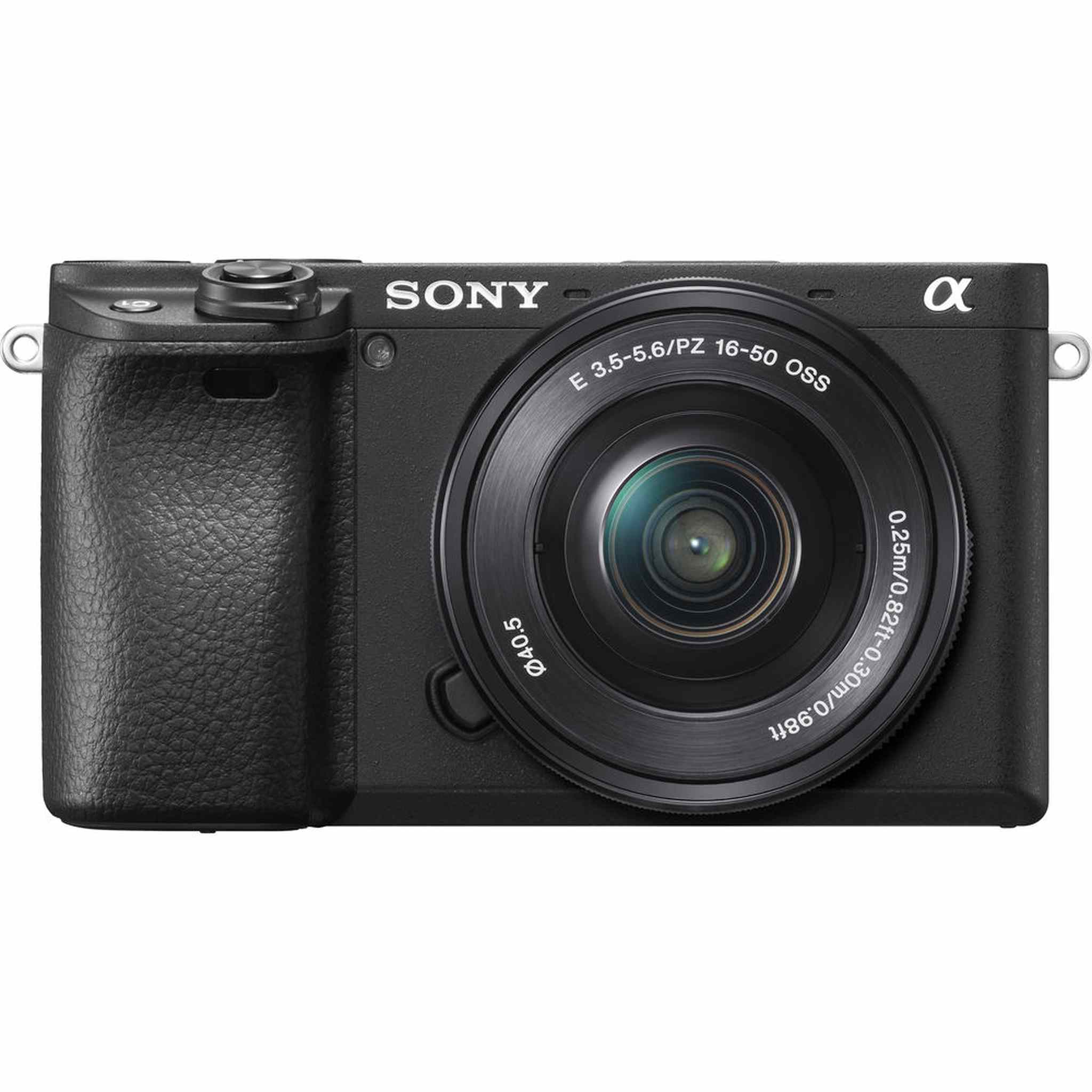 Sony a6400 Mirrorless Camera with 16-50mm Lens with Real-Time Eye Auto Focus - Bundle