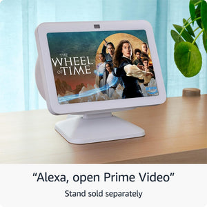 Echo Show 8 3rd Generation 8-inch Smart Display with Alexa - Glacier White + Screen Cleaning Kit