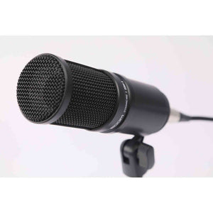 2x Zoom ZDM-1 Dynamic Microphone, 2x 8-inch Flexible Desktop Microphone Stand