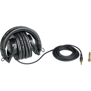 Audio-Technica ATH-M30x Professional Studio Monitor Headphones, Headphone stand