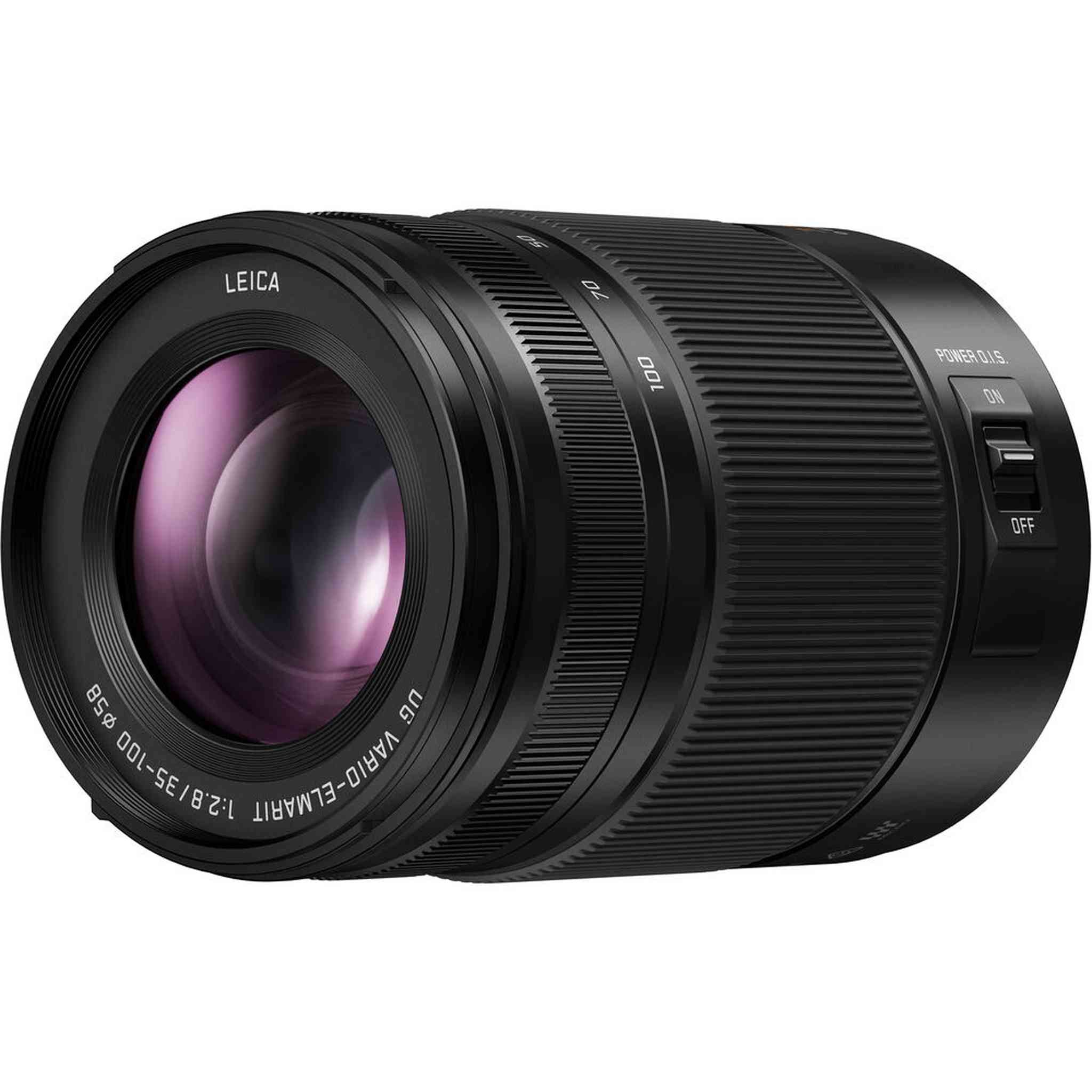 Panasonic LUMIX Micro Four Thirds Camera Lens, Leica DG Vario-ELMARIT 35-100mm / F2.8 / Power O.I.S. - H-ES35100 Panasonic