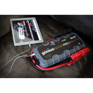 NOCO Boost Pro GB150 3000A UltraSafe Car Battery Jump Starter, 12V Battery Pack, Battery Booster, Jump Box, Portable Charger and Jumper Cables for 9.0L Gasoline and 7.0L Diesel Engines NOCO
