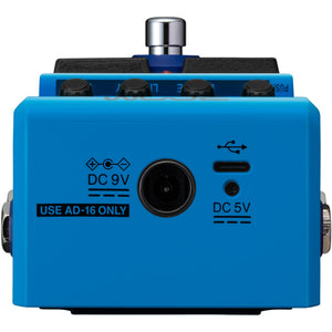 Zoom MS-70CDR+ Multistomp Chorus/Delay/Reverb Pedal, 4xAA WITH CHARGER