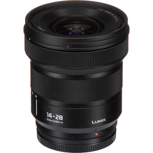 Panasonic LUMIX S Series Camera Lens, 14-28mm F4-5.6 Ultra Wide-Angle Zoom Lens with Macro Capability, S-R1428