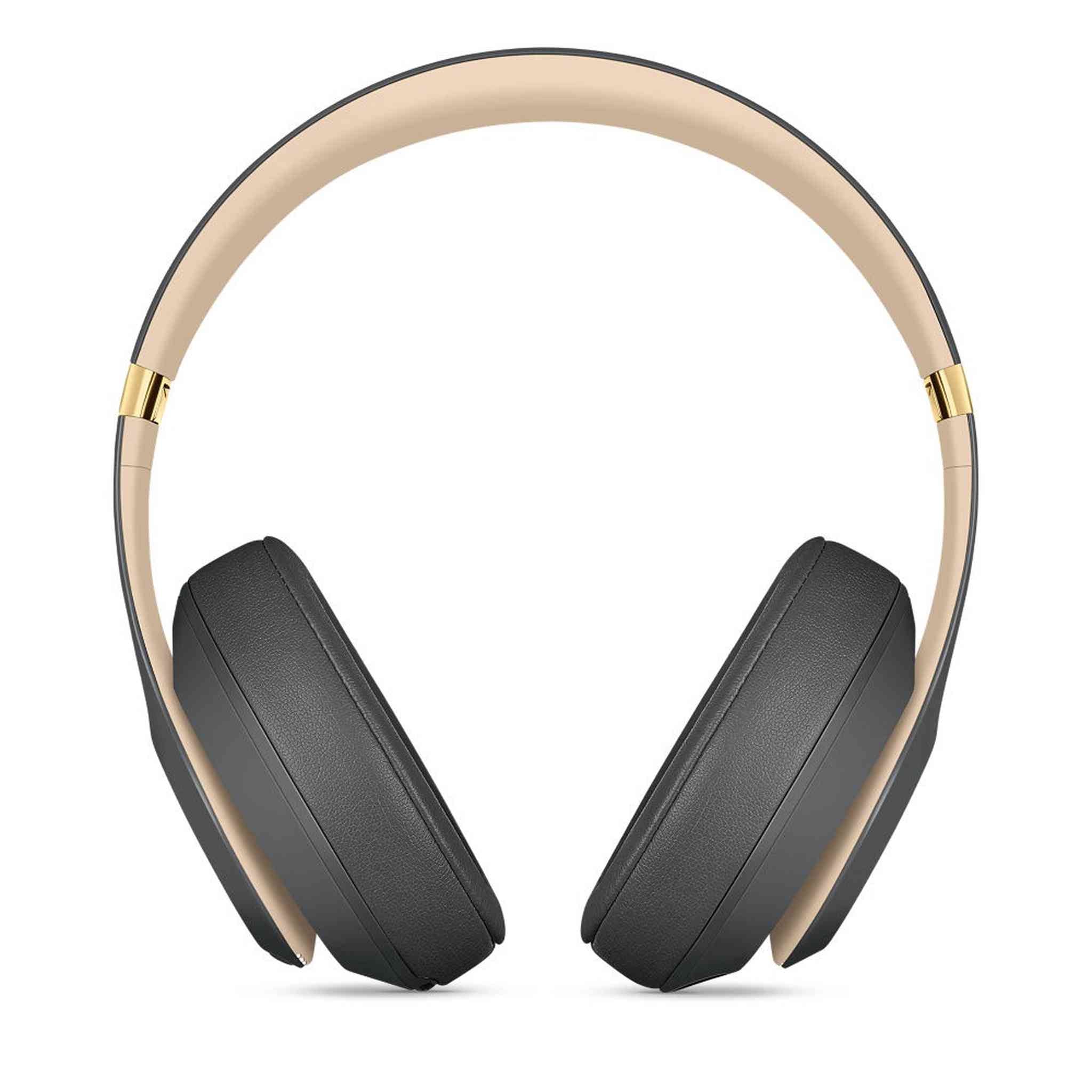Beats Studio3 Wireless Bluetooth Headphones Shadow Gray / Skyline Bundle With Accessories Beats