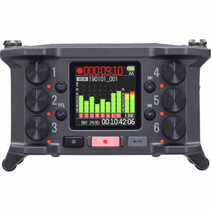 Zoom F6 Professional Field Audio Recorder Bundle with Accessories