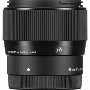 Sigma 56mm f/1.4 DC DN Contemporary Lens for Canon EF-M Bundle Sigma