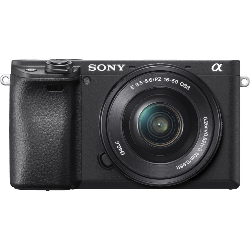 Sony a6400 Mirrorless Camera with 16-50mm Lens with Real-Time Eye Auto Focus - Bundle
