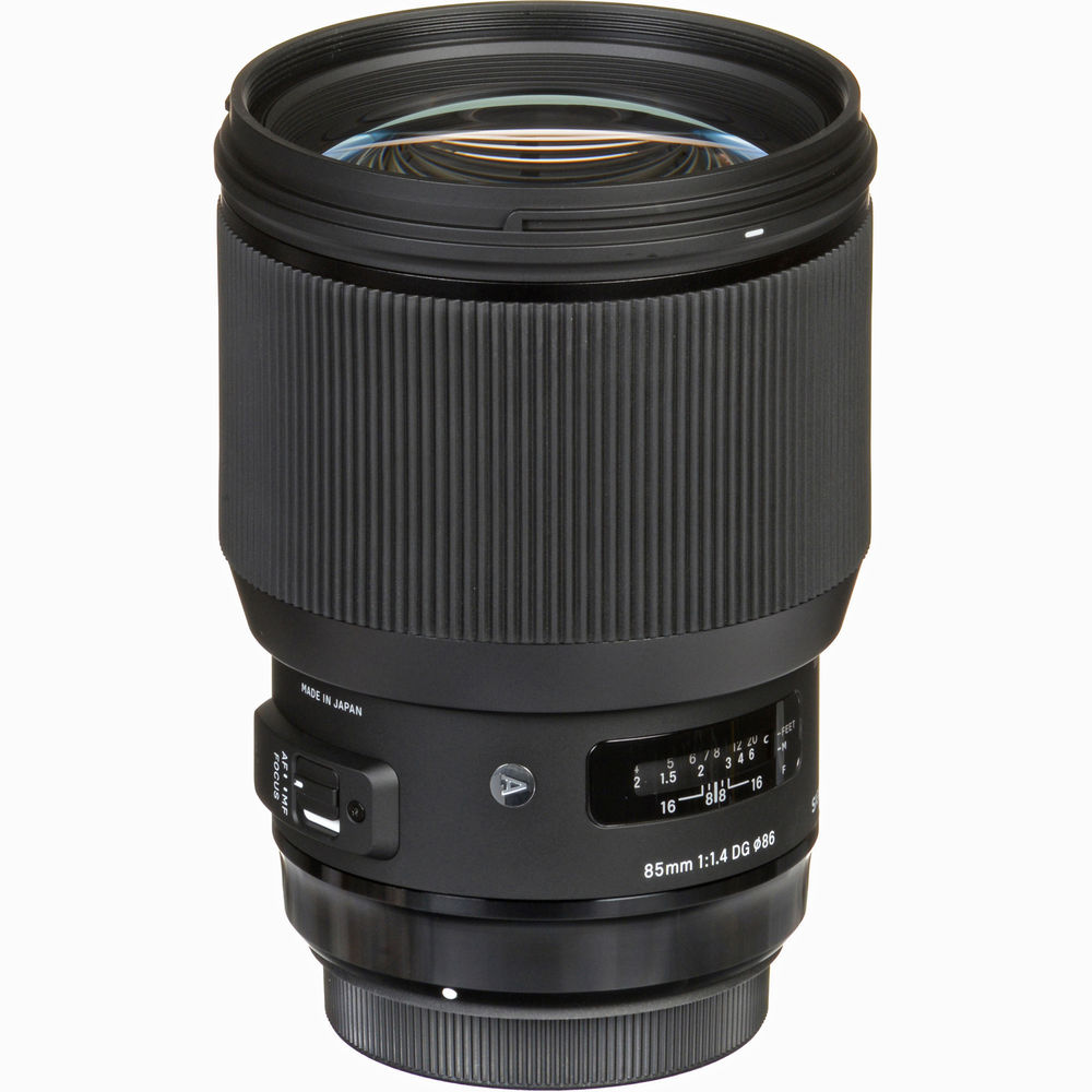 Sigma 85mm f/1.4 DG HSM Art Lens for Nikon F Bundle