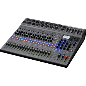 Zoom LiveTrak L-20 Digital Mixer & Multitrack Recorder, 20-Input/ 22-Channel SD Card Recorder, 22-in/4-out USB Audio Interface, 6 Customizable Outputs, Wireless iOS Control