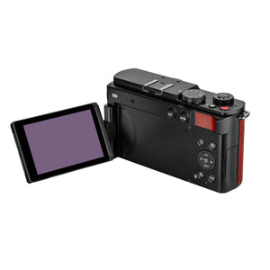 Panasonic Lumix S9 Camera Red , Rode VideoMicro Camera-Mount Shotgun Microphone