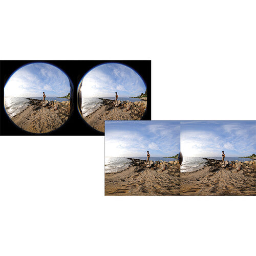 Canon RF 5.2mm f/2.8 L Dual Fisheye 3D VR Lens + Sling Backpack + Cleaning Kit + More