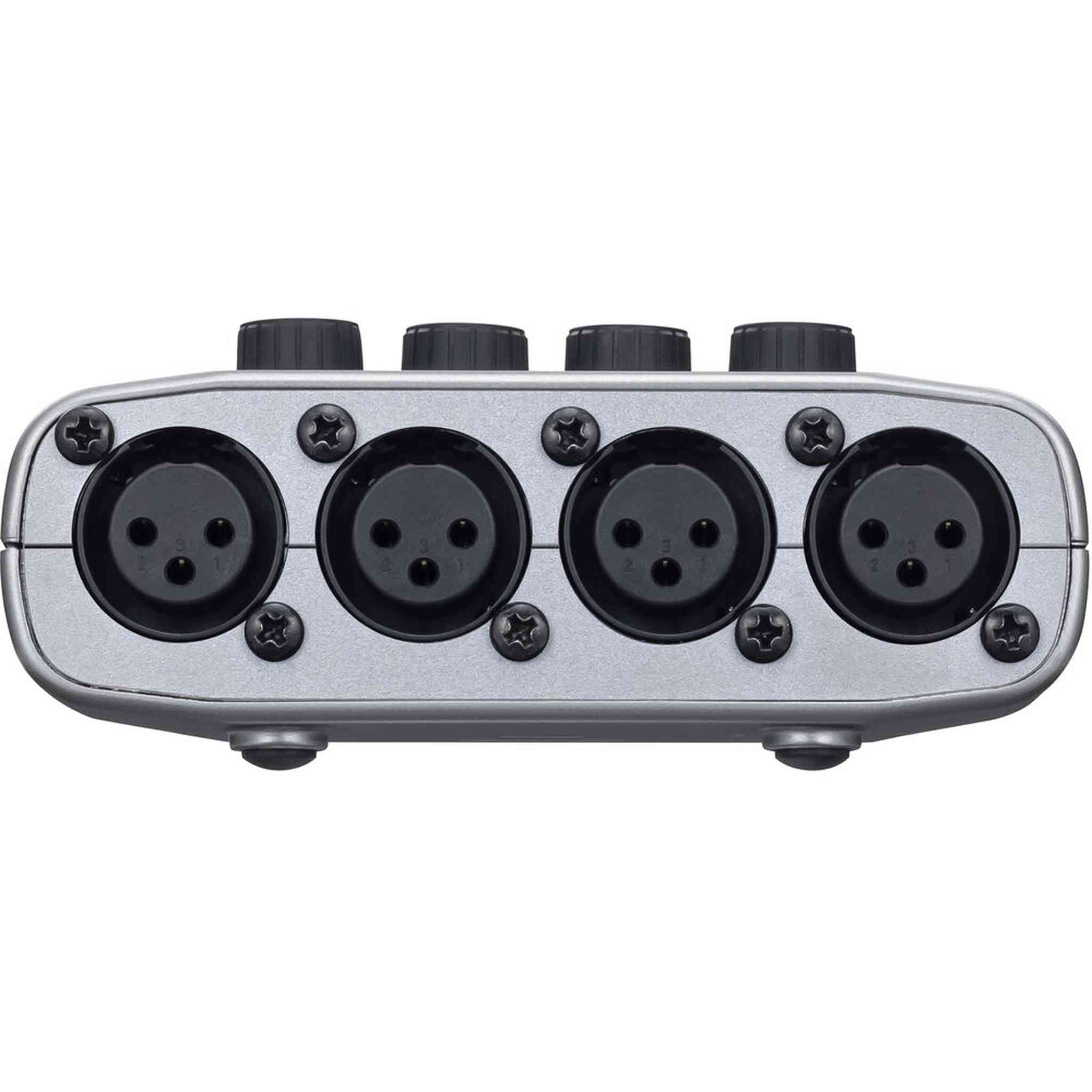 Zoom PodTrak P4 Podcast Recorder, Battery Powered, 4 Microphone Inputs, 4 Headphone Outputs, Phone and USB Input for Remote Interviews, Sound Pads, 2-In/2-Out Audio Interface Zoom