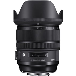 Sigma 24-70mm f2.8 DG OS HSM Art Lens for Canon EF Bundle