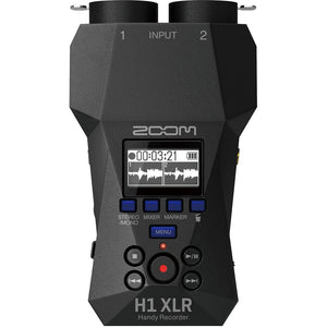 Zoom H1 XLR Portable Audio Recorder for Video + MDR-7506 Headphones, Bundle