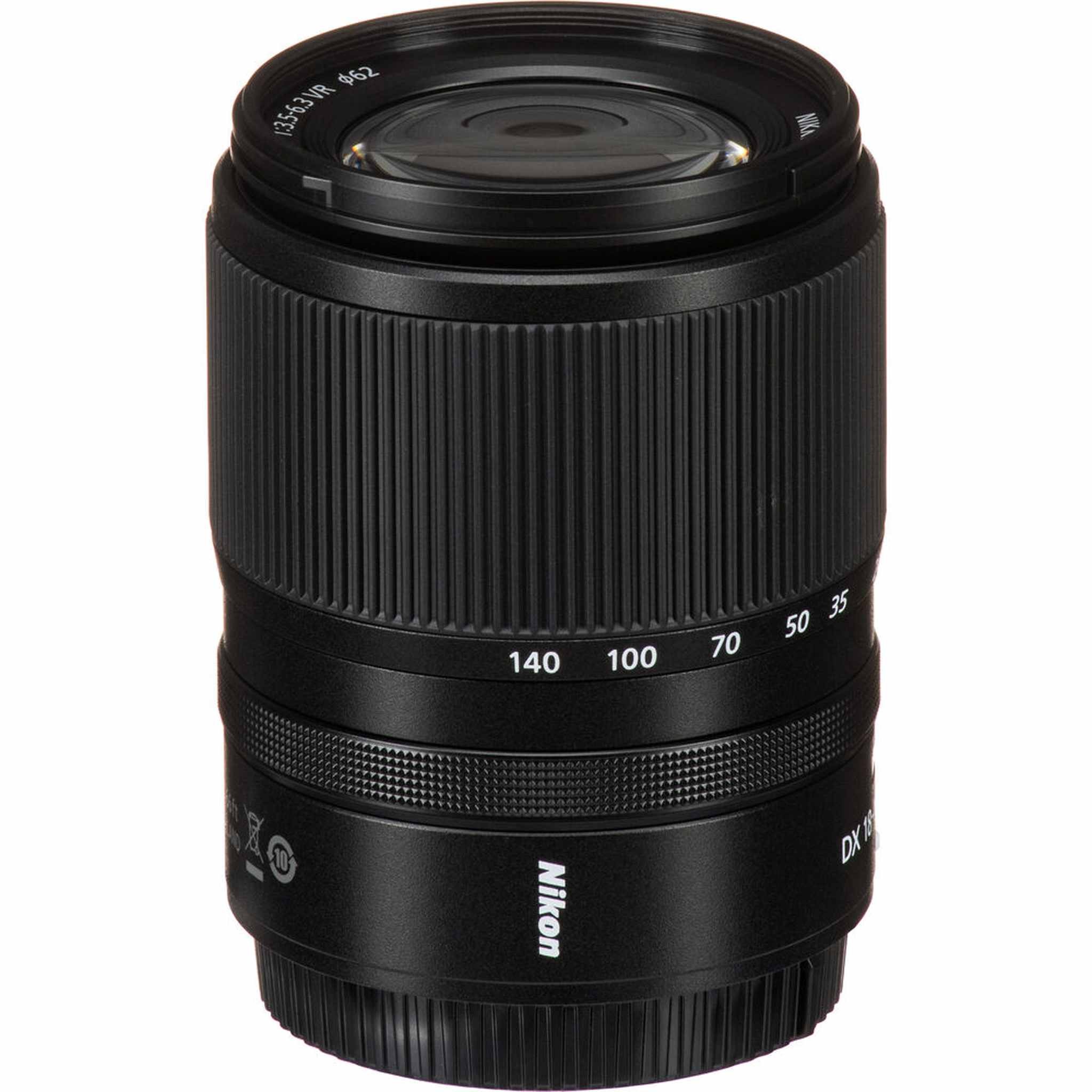 Nikon NIKKOR Z DX 18-140mm f/3.5-6.3 VR Compact Zoom Lens 20104 Bundle - Reconditioned Nikon