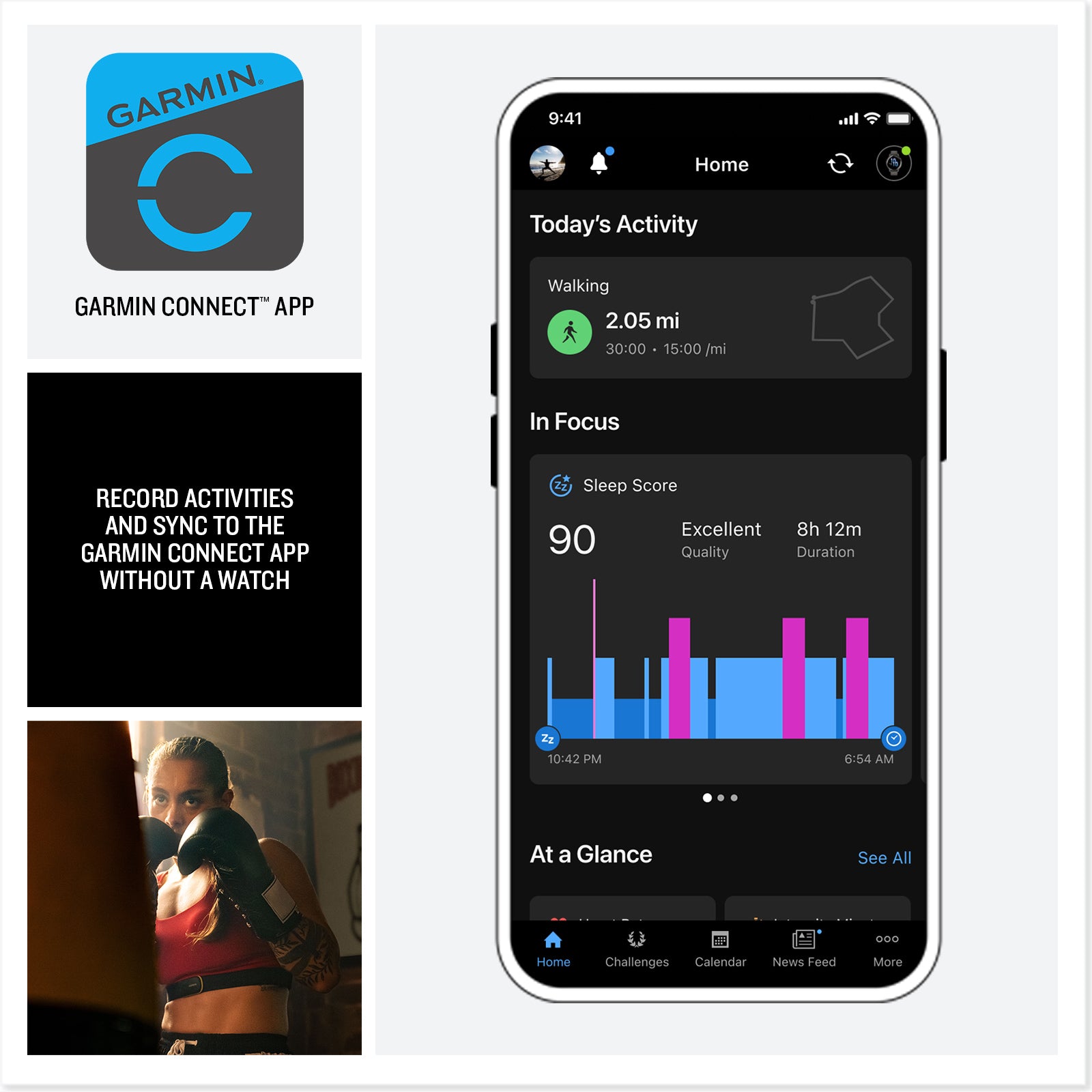 Garmin HRM 600 Chest Strap Heart Rate Monitor, XS-S , P-Bank , Bundle