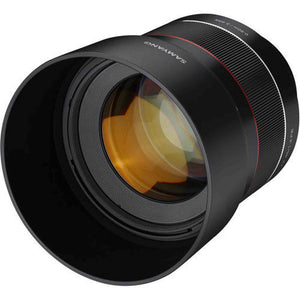 Samyang SYIO85AF-E 85mm F1.4 Auto Focus Weather Sealed Lens + Bundle