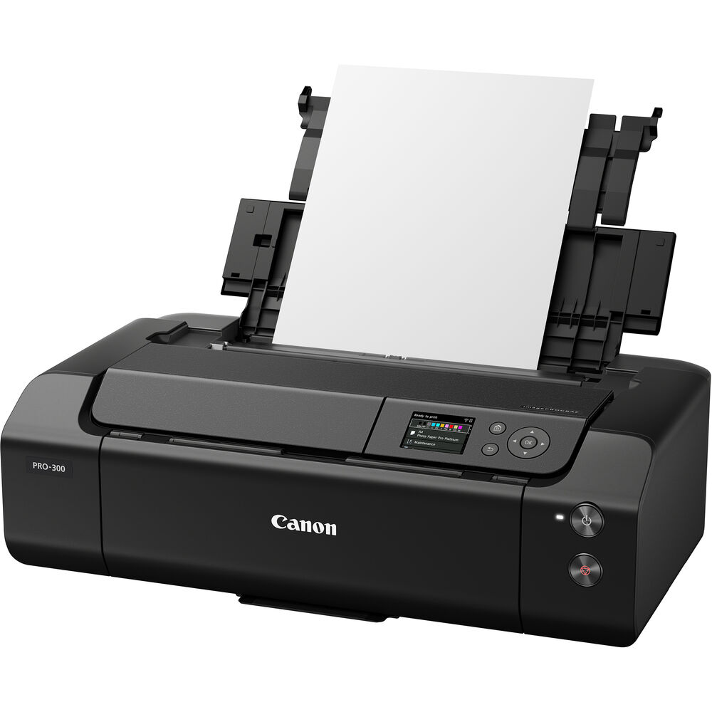 Canon imagePROGRAF PRO-300 13" Wide-Format Wireless Photographic Inkjet Printer + More
