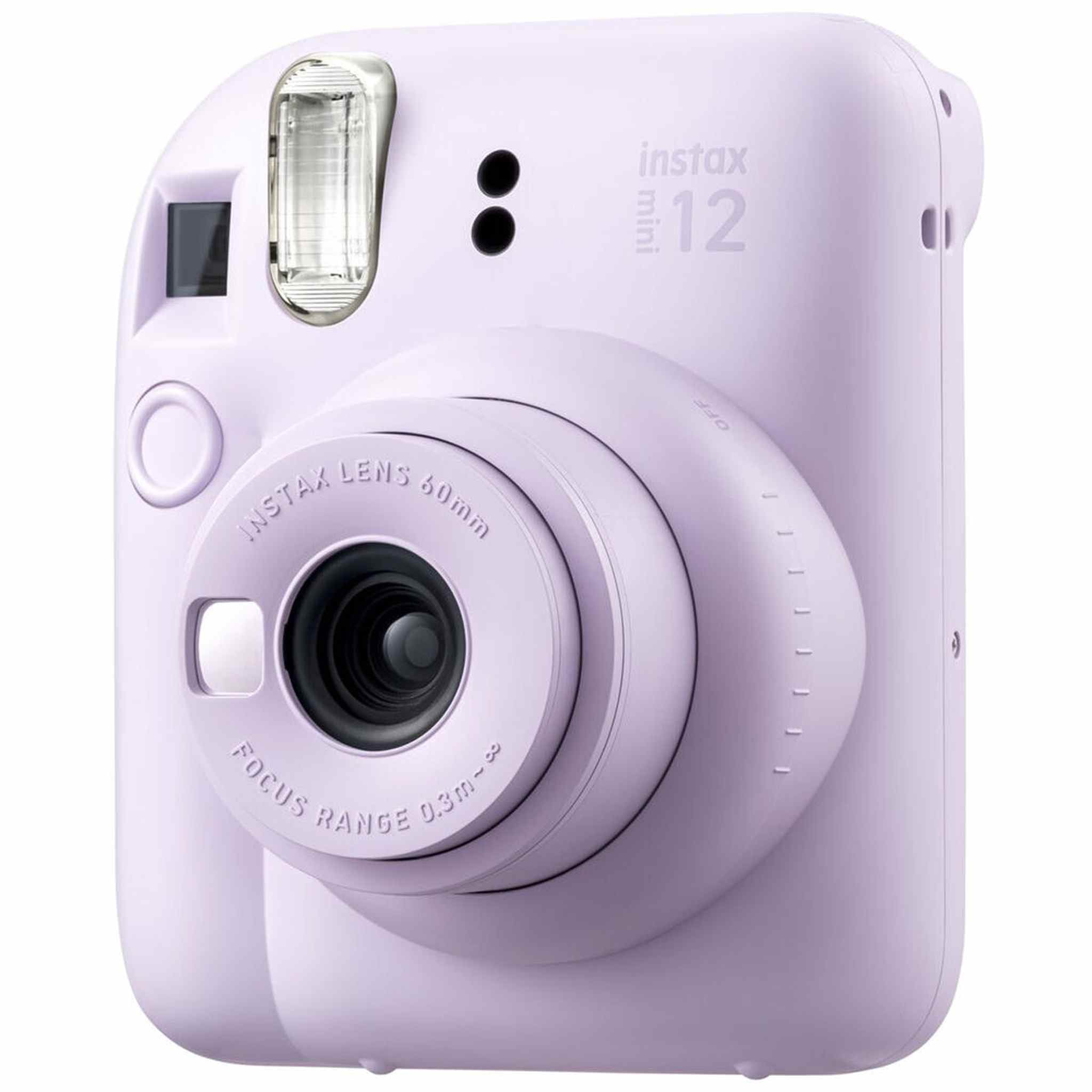 FUJIFILM INSTAX MINI 12 Instant Film Holiday Camera- Purple + 40 Instant Film Fujifilm