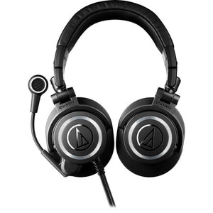 Audio-Technica ATH-M50xSTS XLR StreamSet Streaming Headset, Headphone stand