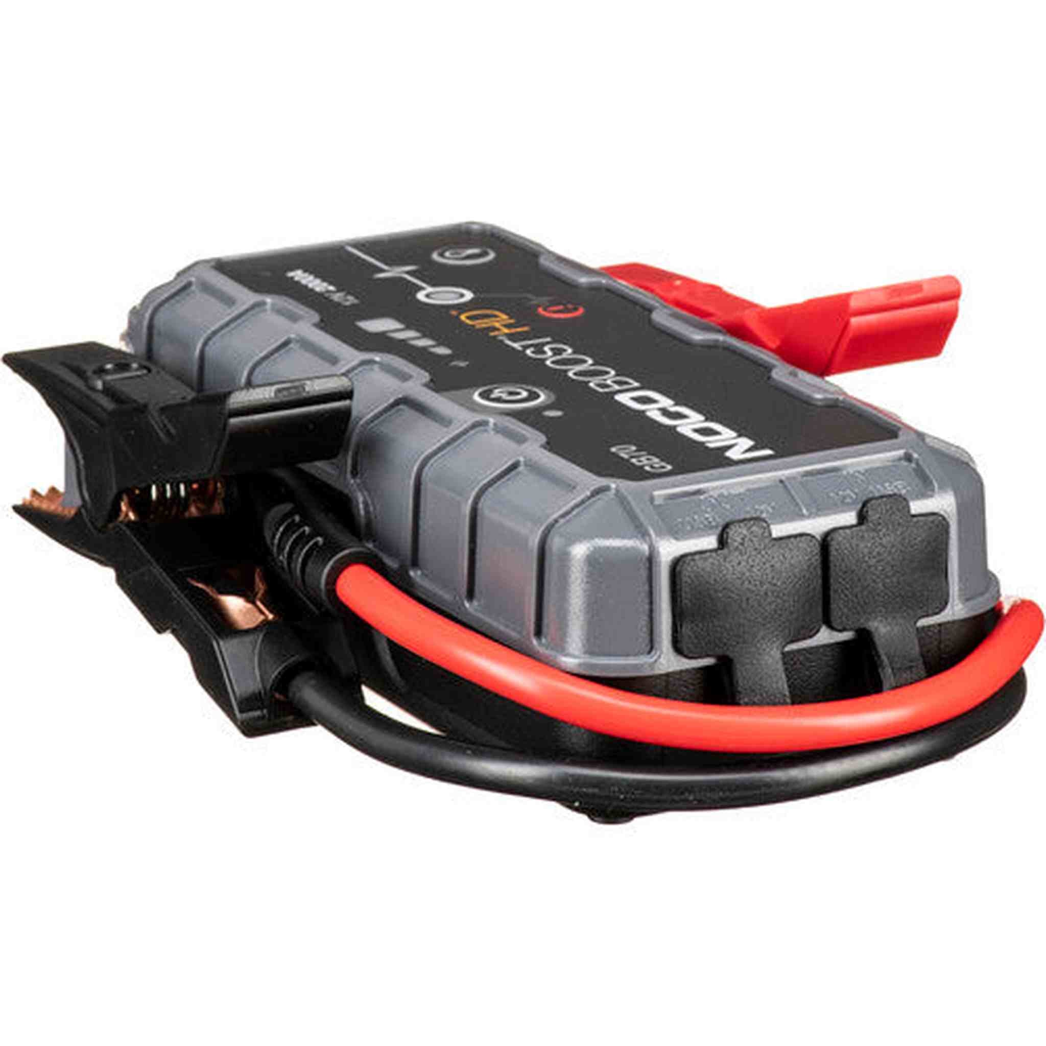 NOCO Boost HD GB70 2000A UltraSafe Car Battery Jump Starter, 12V Battery Booster Pack, Jump Box, Portable Charger and Jumper Cables for 8.0L Gasoline and 6.0L Diesel Engines