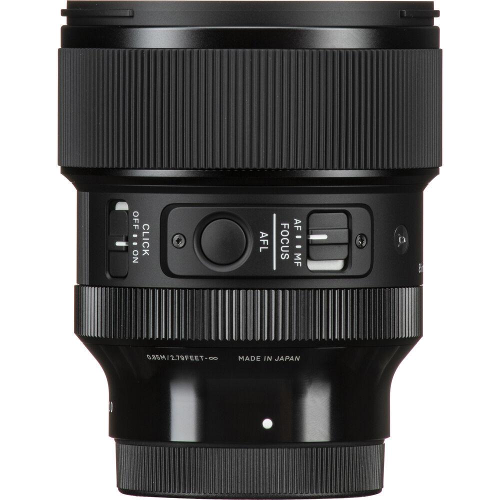 Sigma 85mm f/1.4 DG DN Art Lens for Sony E Bundle