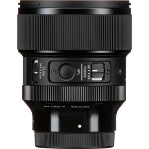 Sigma 85mm f/1.4 DG DN Art Lens for Sony E Bundle