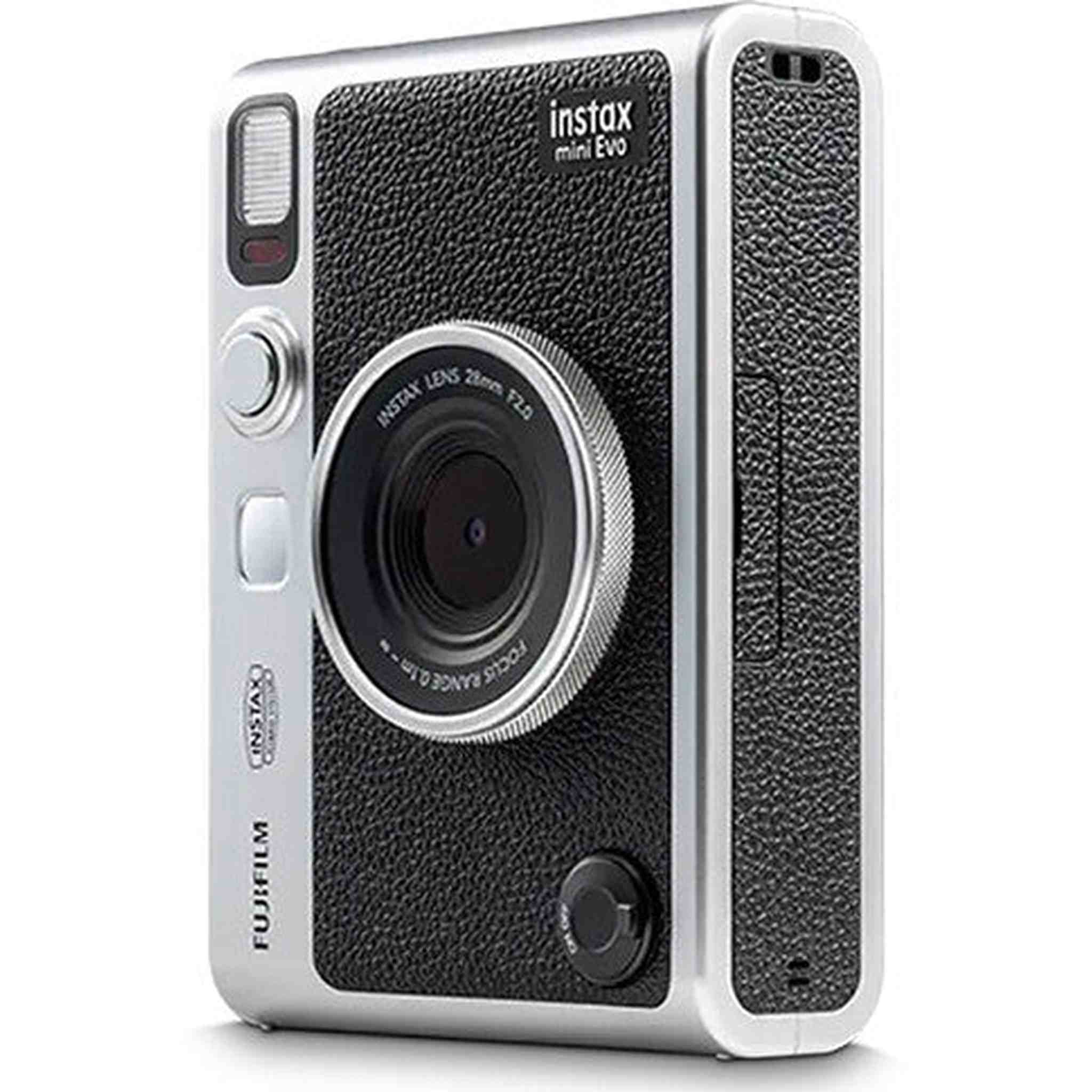 FUJIFILM INSTAX MINI EVO Hybrid Instant Camera Black , MICRO SD TO SD ADAPTER