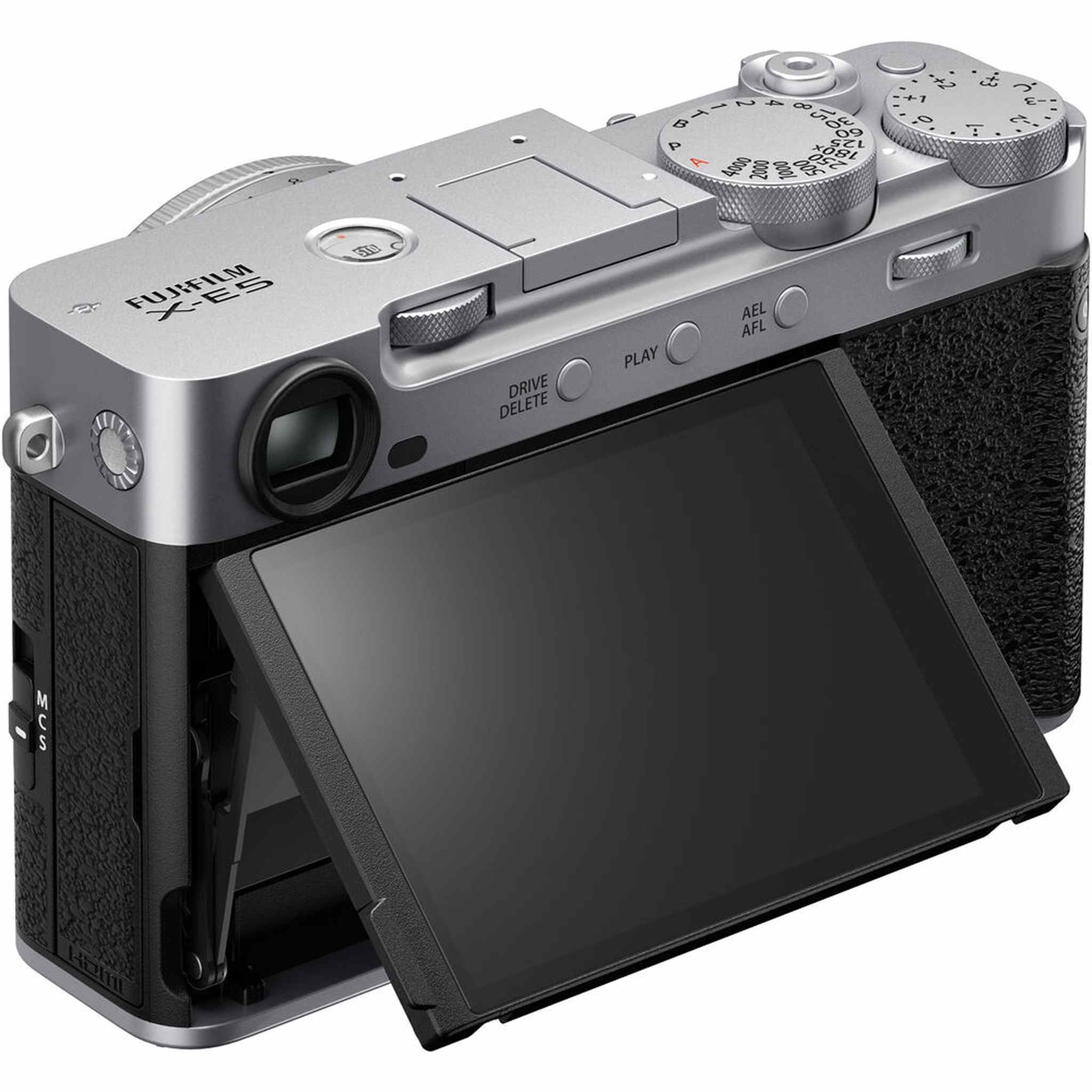 FUJIFILM X-E5 Mirrorless Digital Camera Silver , 2x 64GB Memory Card
