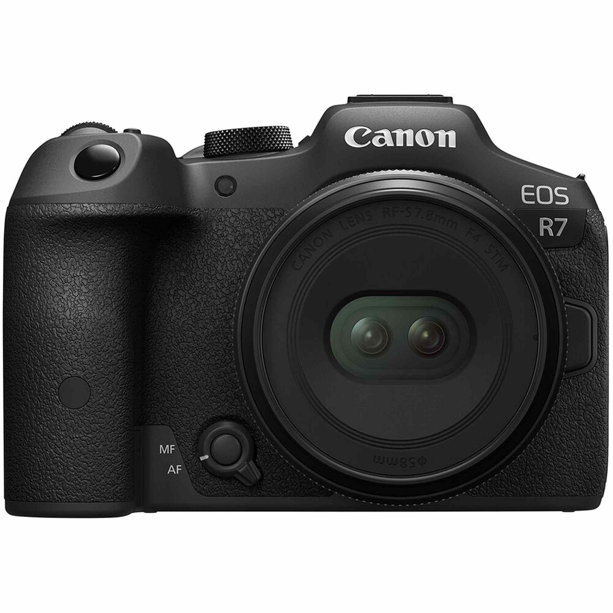 Canon RF-S 7.8mm f/4 STM Dual Lens Canon RF + Lens Filter Kit + Cleaning Kit + More Canon